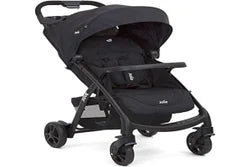 One Hand Fold Stroller with Flat Reclining Seat, Coal