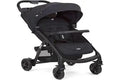 One Hand Fold Stroller with Flat Reclining Seat, Coal