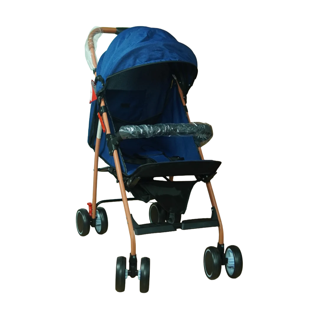 Baby Stroller with Canopy & Safety Belt - 4 Color Variations - Image 4