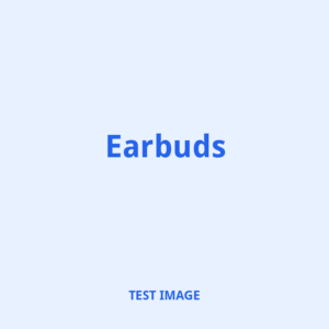 Test image: Earbuds