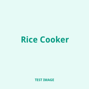 Test image: Rice Cooker