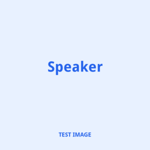 Test image: Speaker